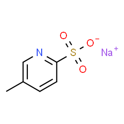 ChemSpider 2D Image | Sodium 5-methyl-2-pyridinesulfonate | C6H6NNaO3S