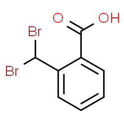 ChemSpider 2D Image | 2-(Dibromomethyl)benzoic acid | C8H6Br2O2