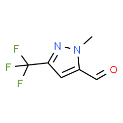 ChemSpider 2D Image | 2-methyl-5-(trifluoromethyl)pyrazole-3-carbaldehyde | C6H5F3N2O