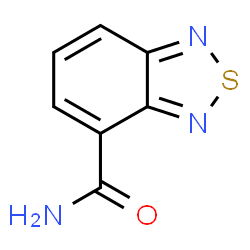 ChemSpider 2D Image | 2,1,3-Benzothiadiazole-4-carboxamide | C7H5N3OS