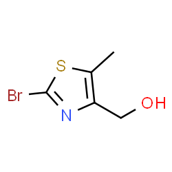 ChemSpider 2D Image | (2-Bromo-5-methylthiazol-4-yl)methanol | C5H6BrNOS