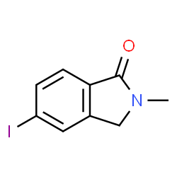 ChemSpider 2D Image | 5-Iodo-2-methyl-1-isoindolinone | C9H8INO