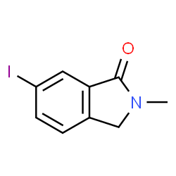 ChemSpider 2D Image | 6-Iodo-2-methyl-1-isoindolinone | C9H8INO