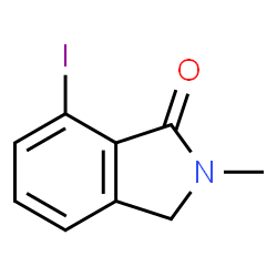 ChemSpider 2D Image | 7-Iodo-2-methyl-1-isoindolinone | C9H8INO
