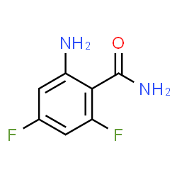 ChemSpider 2D Image | 2-Amino-4,6-difluorobenzamide | C7H6F2N2O