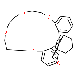 ChemSpider 2D Image | (1Z)-9,12,15,18-Tetraoxatetracyclo[24.3.1.0~3,8~.0~19,24~]triaconta-1,3,5,7,19,21,23,25-octaen-30-one | C26H28O5