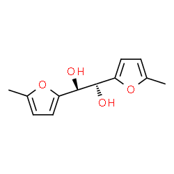 ChemSpider 2D Image | (1S,2S)-1,2-Bis(5-methyl-2-furyl)-1,2-ethanediol | C12H14O4