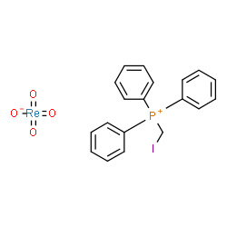 ChemSpider 2D Image | (Iodomethyl)(triphenyl)phosphonium oxido(trioxo)rhenium | C19H17IO4PRe
