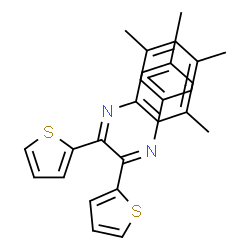 ChemSpider 2D Image | (1E,2E)-N,N'-Bis(3,5-dimethylphenyl)-1,2-di(2-thienyl)-1,2-ethanediimine | C26H24N2S2