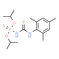 ChemSpider 2D Image | O,O-Diisopropyl (mesitylcarbamothioyl)phosphoramidothioate | C16H27N2O2PS2