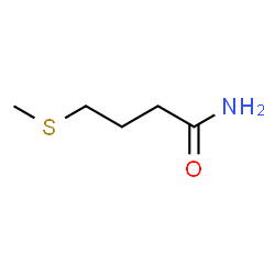 ChemSpider 2D Image | 4-(Methylsulfanyl)butanamide | C5H11NOS