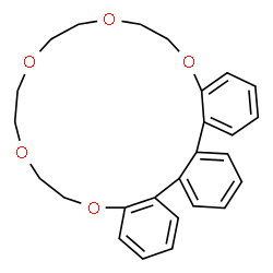 ChemSpider 2D Image | 6,7,9,10,12,13,15,16-Octahydrotribenzo[n,p,r][1,4,7,10,13]pentaoxacyclononadecine | C26H28O5