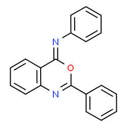 ChemSpider 2D Image | (4Z)-N,2-Diphenyl-4H-3,1-benzoxazin-4-imine | C20H14N2O