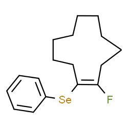 ChemSpider 2D Image | (1Z)-1-Fluoro-2-(phenylselanyl)cycloundecene | C17H23FSe