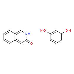 ChemSpider 2D Image | 3(2H)-Isoquinolinone - 1,3-benzenediol (1:1) | C15H13NO3