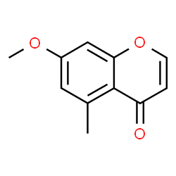 ChemSpider 2D Image | 7-Methoxy-5-methyl-4H-chromen-4-one | C11H10O3