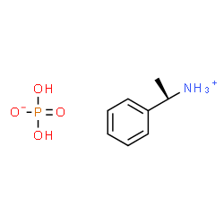 ChemSpider 2D Image | (1R)-1-Phenylethanaminium dihydrogen phosphate | C8H14NO4P
