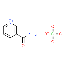 ChemSpider 2D Image | 3-Carbamoylpyridinium perchlorate | C6H7ClN2O5