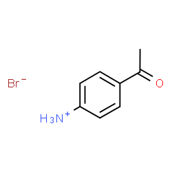 ChemSpider 2D Image | 4-Acetylanilinium bromide | C8H10BrNO