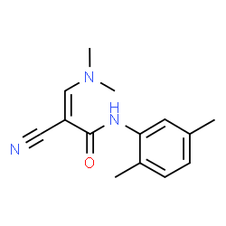 ChemSpider 2D Image | (2Z)-2-Cyano-3-(dimethylamino)-N-(2,5-dimethylphenyl)acrylamide | C14H17N3O