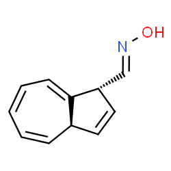 ChemSpider 2D Image | (E)-1-[(1R,3aR)-1,3a-Dihydro-1-azulenyl]-N-hydroxymethanimine | C11H11NO