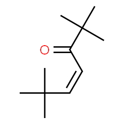ChemSpider 2D Image | (4Z)-2,2,6,6-Tetramethyl-4-hepten-3-one | C11H20O