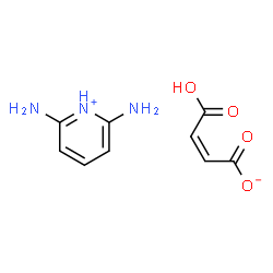 ChemSpider 2D Image | 2,6-Diaminopyridinium (2Z)-3-carboxyacrylate | C9H11N3O4