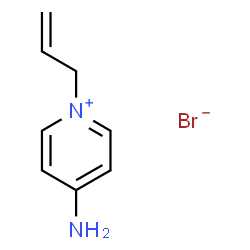 ChemSpider 2D Image | 1-Allyl-4-aminopyridinium bromide | C8H11BrN2