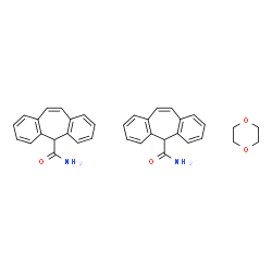 ChemSpider 2D Image | 5H-Dibenzo[a,d][7]annulene-5-carboxamide - 1,4-dioxane (2:1) | C36H34N2O4