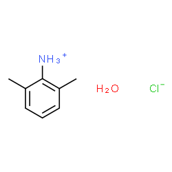 ChemSpider 2D Image | 2,6-Dimethylanilinium chloride hydrate (1:1:1) | C8H14ClNO
