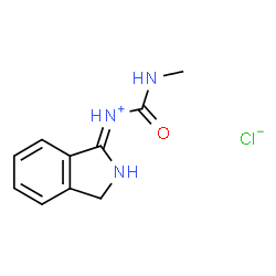 ChemSpider 2D Image | N-(Methylcarbamoyl)-1H-isoindol-3-aminium chloride | C10H12ClN3O