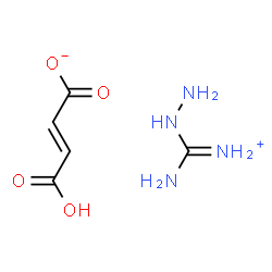 ChemSpider 2D Image | Hydrazino(imino)methanaminium (2E)-3-carboxyacrylate | C5H10N4O4