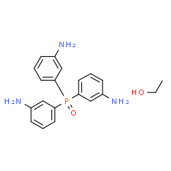 ChemSpider 2D Image | Ethanol - 3,3',3''-phosphoryltrianiline (1:1) | C20H24N3O2P
