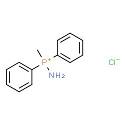 ChemSpider 2D Image | Amino(methyl)diphenylphosphonium chloride | C13H15ClNP