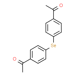 ChemSpider 2D Image | 1,1'-(Selanyldi-4,1-phenylene)diethanone | C16H14O2Se