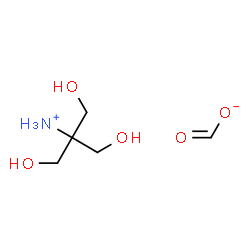 ChemSpider 2D Image | 1,3-Dihydroxy-2-(hydroxymethyl)-2-propanaminium formate | C5H13NO5