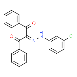 ChemSpider 2D Image | 2-[(3-Chlorophenyl)hydrazono]-1,3-diphenyl-1,3-propanedione | C21H15ClN2O2