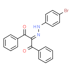ChemSpider 2D Image | 2-[(4-Bromophenyl)hydrazono]-1,3-diphenyl-1,3-propanedione | C21H15BrN2O2