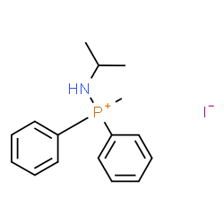 ChemSpider 2D Image | (Isopropylamino)(methyl)diphenylphosphonium iodide | C16H21INP