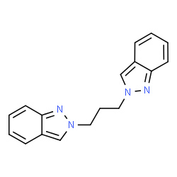 ChemSpider 2D Image | 2,2'-(1,3-Propanediyl)bis(2H-indazole) | C17H16N4