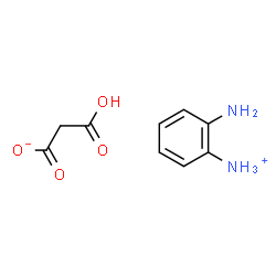 ChemSpider 2D Image | 2-Aminoanilinium carboxyacetate | C9H12N2O4