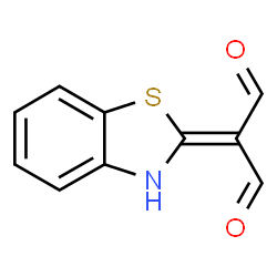 ChemSpider 2D Image | 1,3-Benzothiazol-2(3H)-ylidenemalonaldehyde | C10H7NO2S