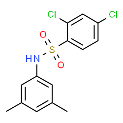 ChemSpider 2D Image | 2,4-Dichloro-N-(3,5-dimethylphenyl)benzenesulfonamide | C14H13Cl2NO2S