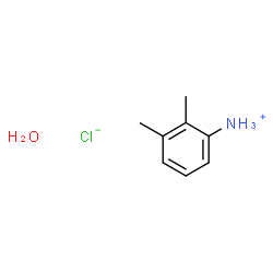 ChemSpider 2D Image | 2,3-Dimethylanilinium chloride hydrate (1:1:1) | C8H14ClNO