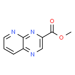 ChemSpider 2D Image | Methyl pyrido[2,3-b]pyrazine-3-carboxylate | C9H7N3O2