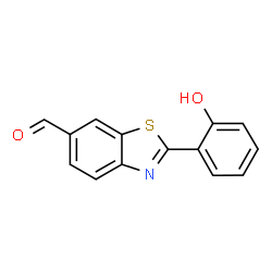 ChemSpider 2D Image | 2-(2-Hydroxyphenyl)-1,3-benzothiazole-6-carbaldehyde | C14H9NO2S