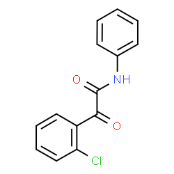 ChemSpider 2D Image | 2-(2-Chlorophenyl)-2-oxo-N-phenylacetamide | C14H10ClNO2