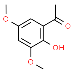 ChemSpider 2D Image | 1-(2-Hydroxy-3,5-dimethoxyphenyl)ethanone | C10H12O4