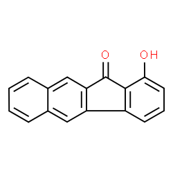 ChemSpider 2D Image | 1-Hydroxy-11H-benzo[b]fluoren-11-one | C17H10O2