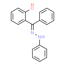 ChemSpider 2D Image | 2-[(E)-Phenyl(phenylhydrazono)methyl]phenol | C19H16N2O
